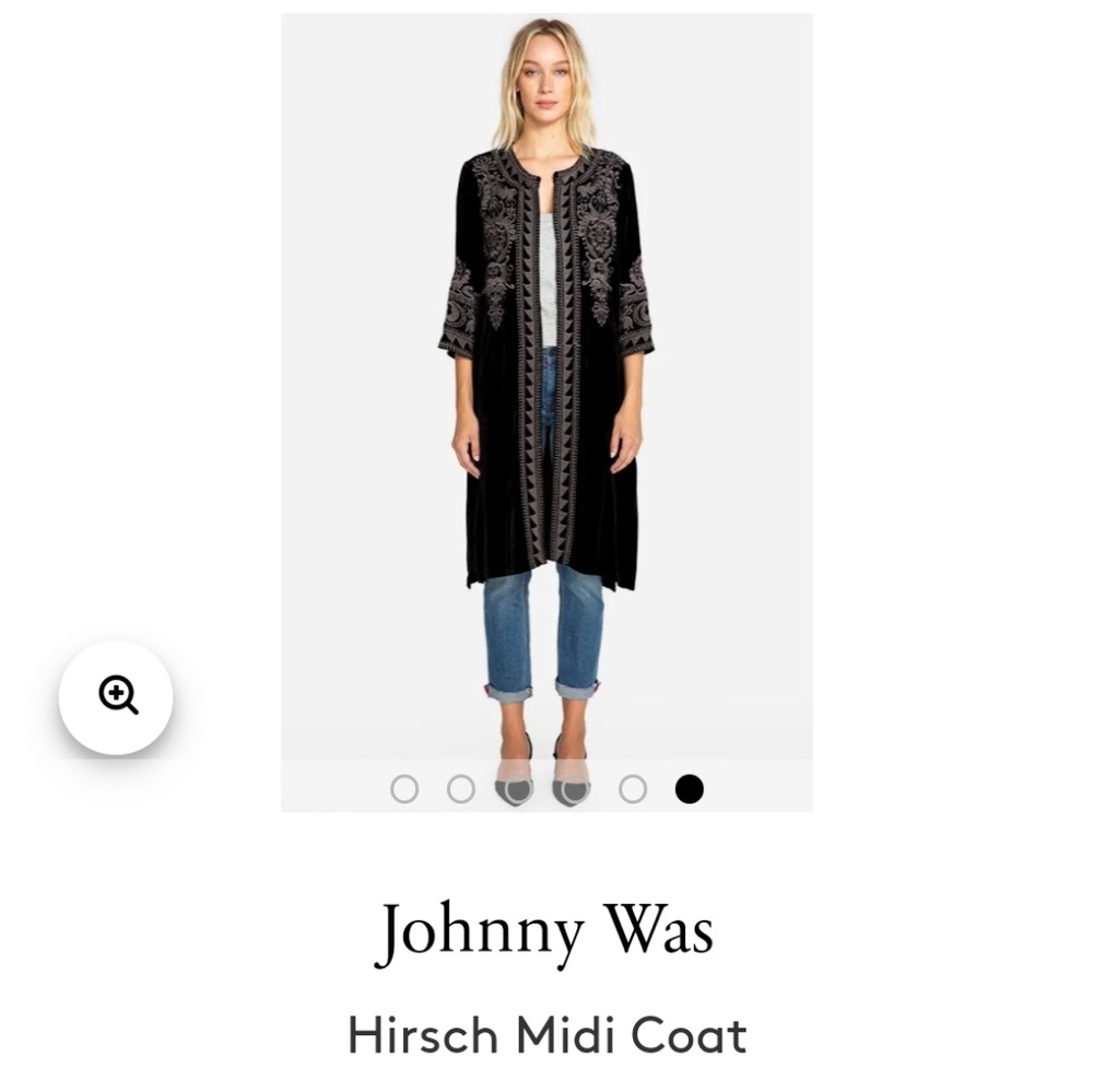 Johnny was HIRSCH MIDI COAT - Picture 6 of 9